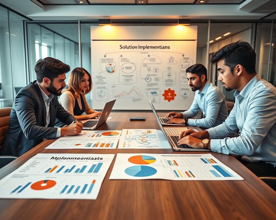 implementación solución implementación solución