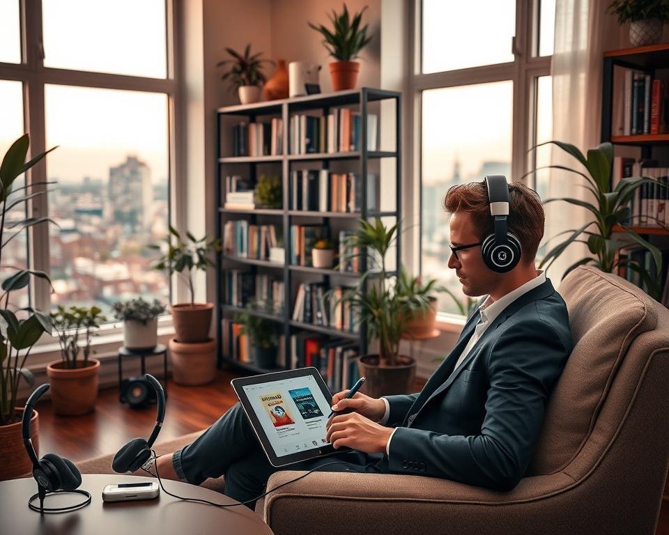 podcasts y audiolibros