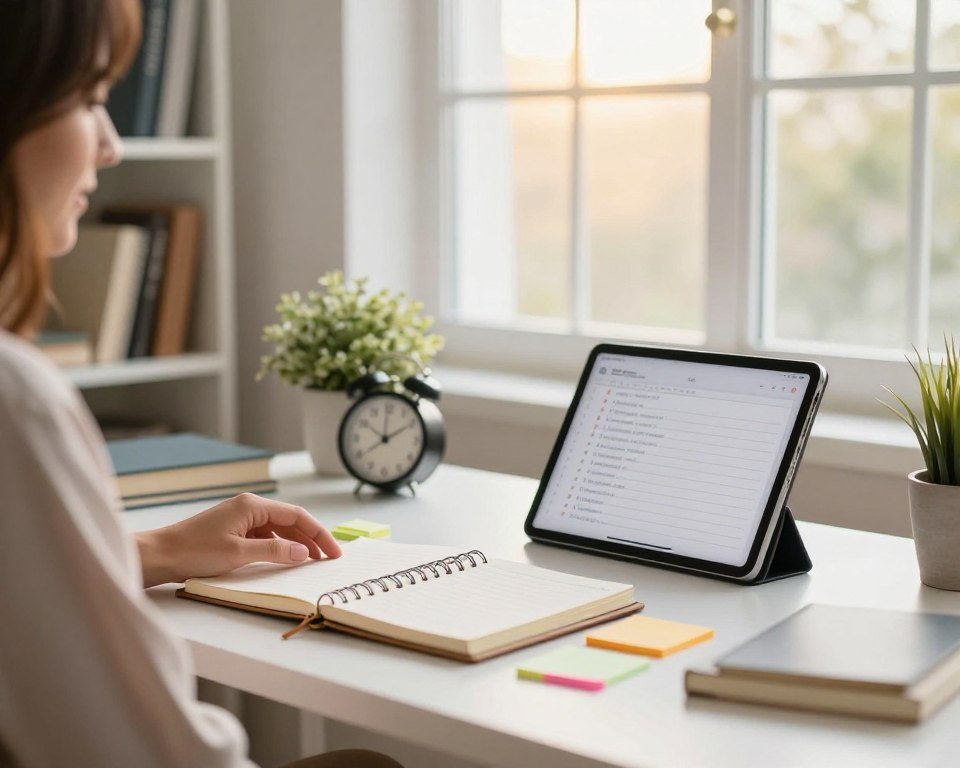 métodos simples para organizar tu tiempo