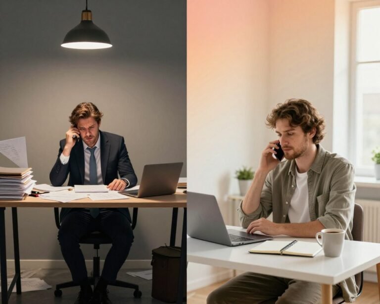 Diferencia entre estar ocupado y ser productivo