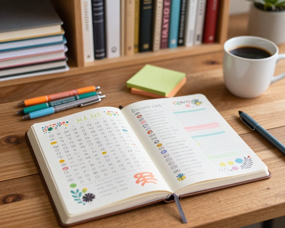 leyenda símbolos bullet journal