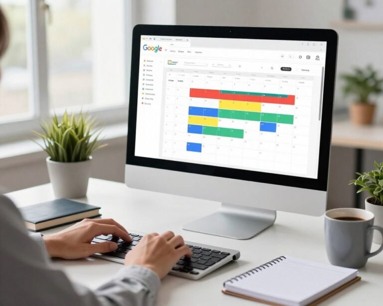 Cómo configurar Google Calendar con el método de bloques
