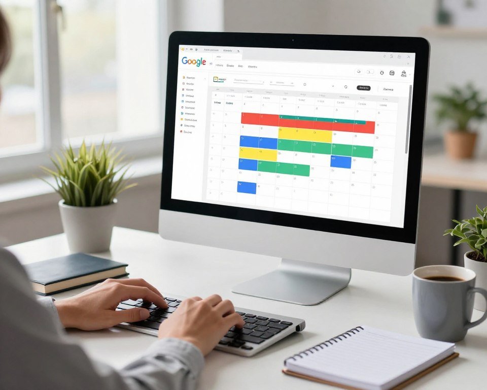 Cómo configurar Google Calendar con el método de bloques