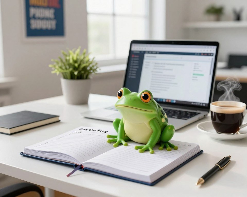 El método "Eat the Frog" para tareas difíciles