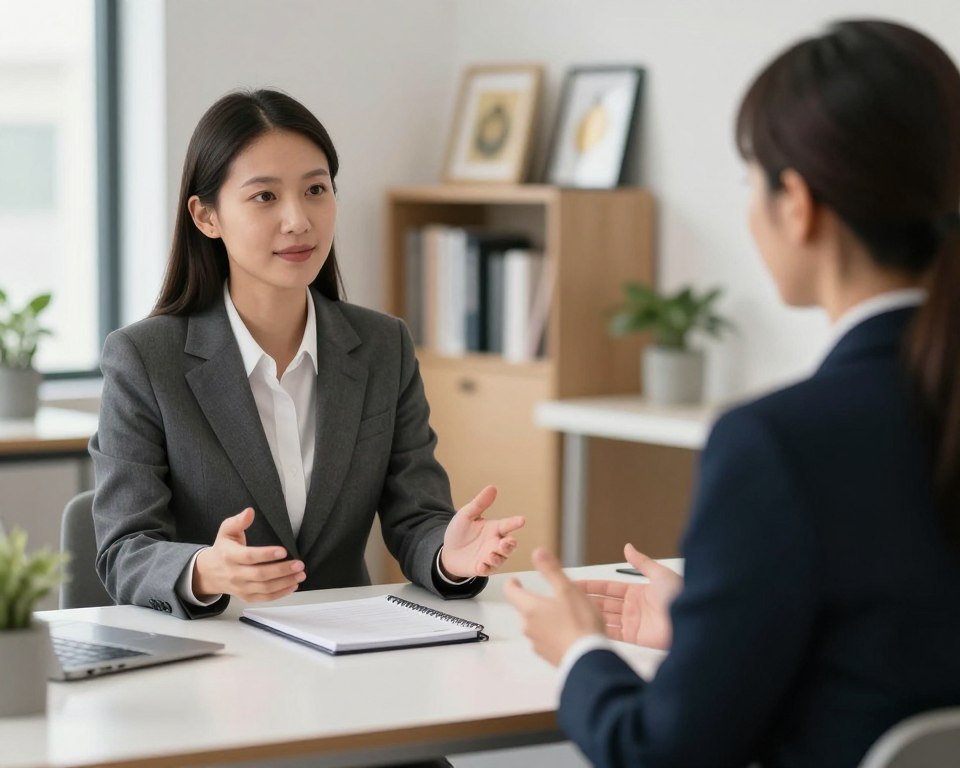 lenguaje corporal entrevista