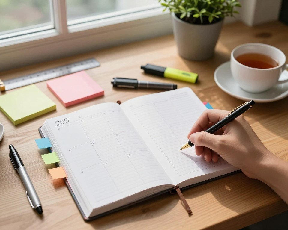 estrategias organizar semana sistema analógico