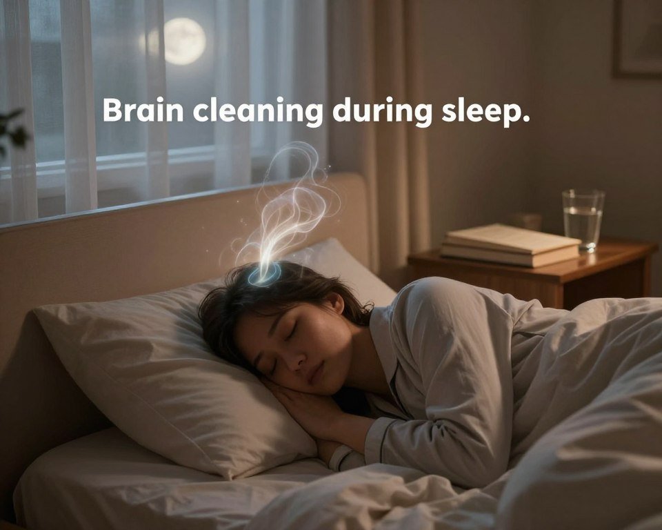 limpieza cerebral durante el sueño
