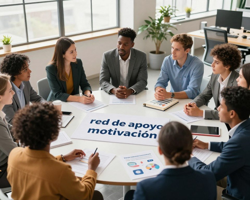 red de apoyo motivación