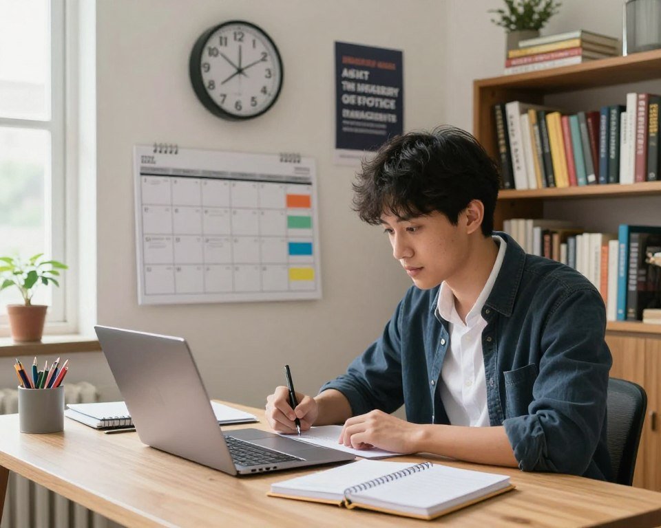 cómo organizar el tiempo trabajando y estudiando